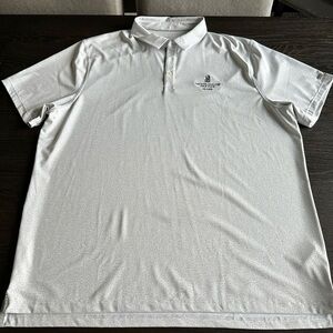 Nike White Polo Shirt with Logo